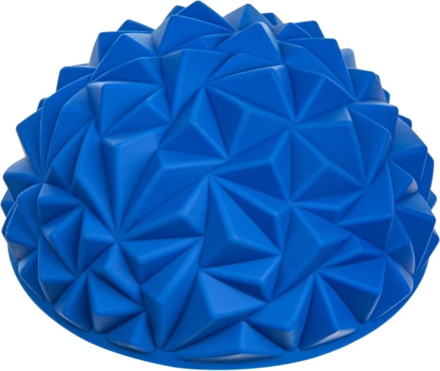 Semisfera sensoriale blu per massaggio – texture a diamante