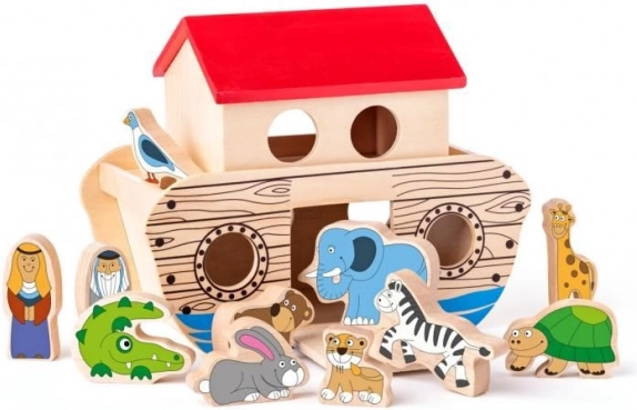 Giocattolo in legno Arca di Noè