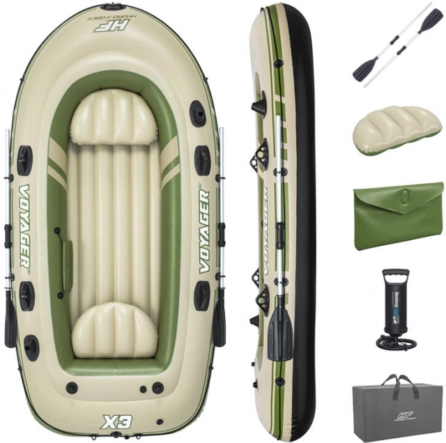 Gommone Gonfiabile Hydro-Force Voyager X3 per 3 persone