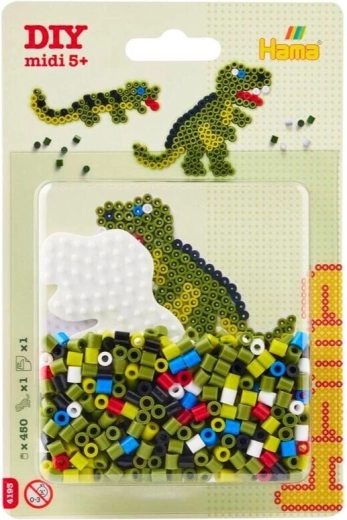 Set di perline dinosauro 450 pz MIDI