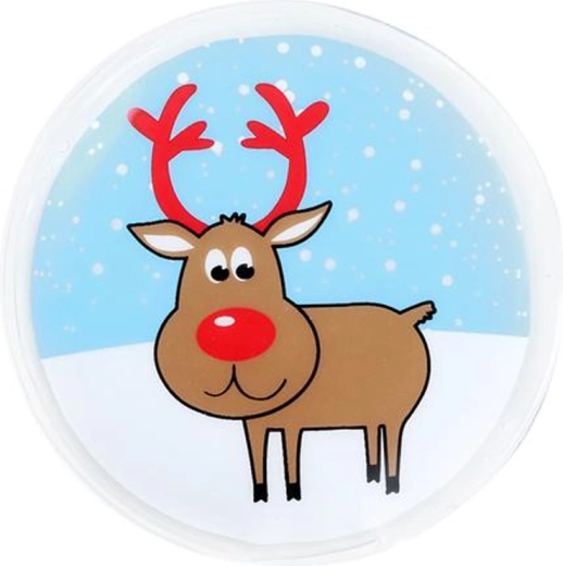 Scaldamani natalizio riutilizzabile TORO 10 cm