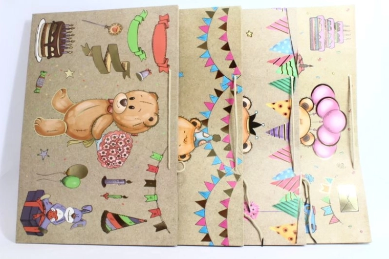 Borsa regalo JYWK 1001 XXL orizzontale, design 156 (25 pz)