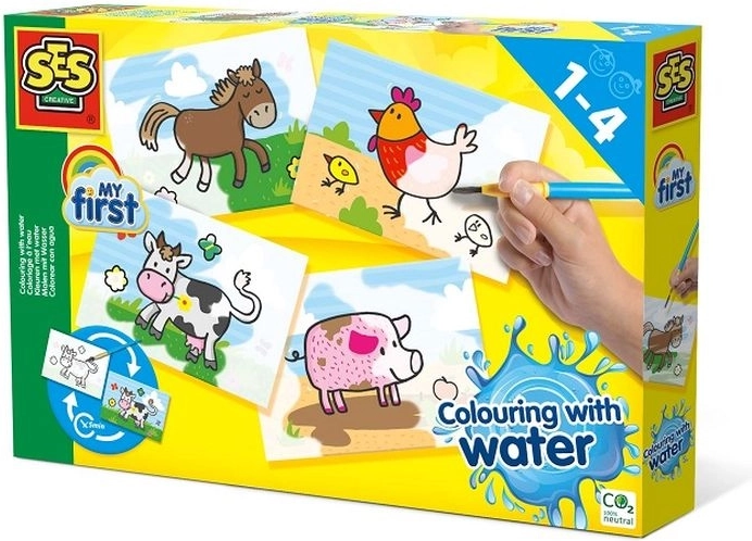 SES Creative My First dipingere con l’acqua – fattoria