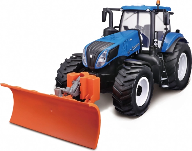 Maisto RC New Holland trattore con lama e luci 2,4 GHz