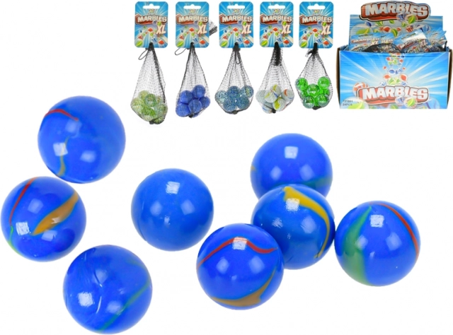 Set di biglie di vetro da 25 mm (8 pz)