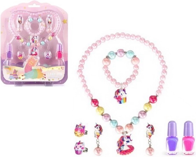 Set di gioielli per bambini con unicorno