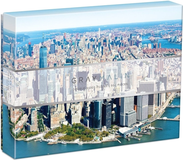 Puzzle fronte e retro New York City di Gray Malin con 500 pezzi