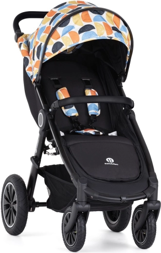 Petite&Mars passeggino Street+ Air black retro