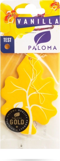 Deodorante per auto Paloma Gold Vanilla