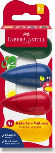 Pastelli a cera da palma FABER-CASTELL 4 pz