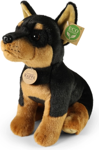 Cane dobermann di peluche 30 cm eco-friendly RAPPA