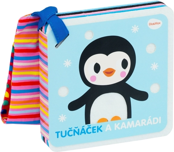 Libricino da passeggino Pinguinetto e amici
