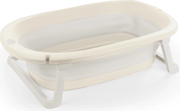 Vaschetta pieghevole per bambini Relax, beige, 75,5 × 46,5 × 20,5 cm