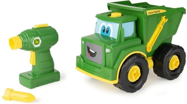 TOMY John Deere costruisci il camion ribaltabile Johnny con avvitatore
