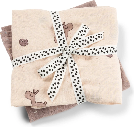 Done by Deer pannolini in mussola Lalee - 2 pezzi – Rosa