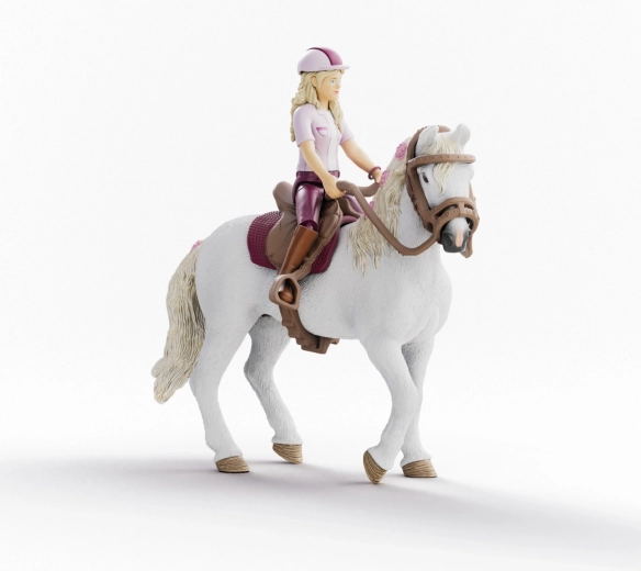 Schleich Horse Club – cavallerizza Sofia e giumenta Blossom figure