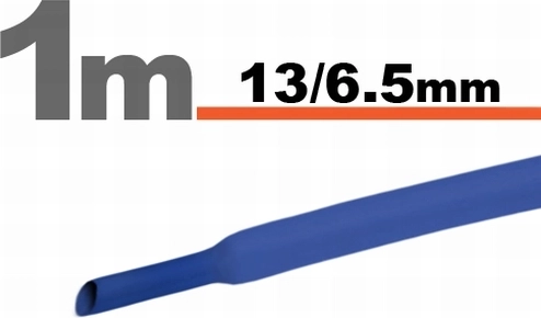 Guaina blu 13 / 6,5 mm