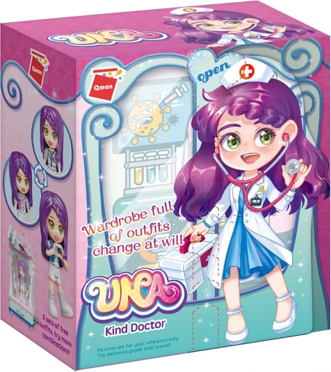QMAN UNA Series armadio – dottoressa set di costruzione per bambini