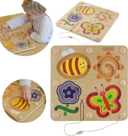 Labirinto magnetico Masterkidz mondo degli insetti