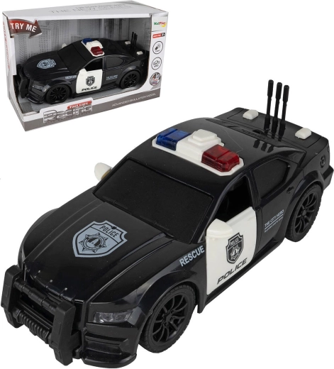 Auto della Polizia 1:20 a batterie con luce e suono - 1 pezzo