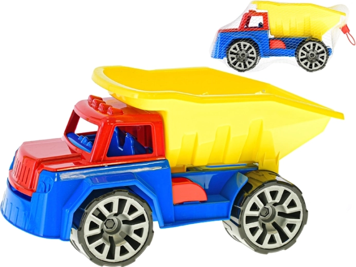 Camion ribaltabile in plastica 29 cm in rete