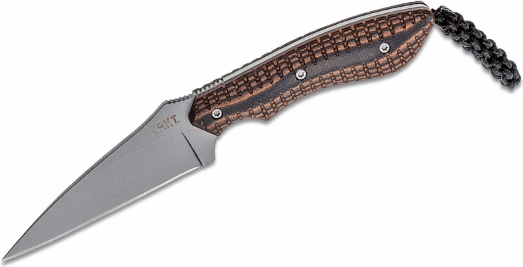 Coltello tascabile versatile CRKT S.P.E.W. 7,6 cm, nero‑verde, G10, fodero Kydex