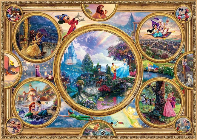 Puzzle SCHMIDT collage Disney 2000 pezzi