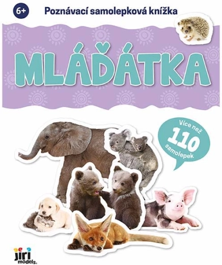 Libro di adesivi educativo “Cuccioli”
