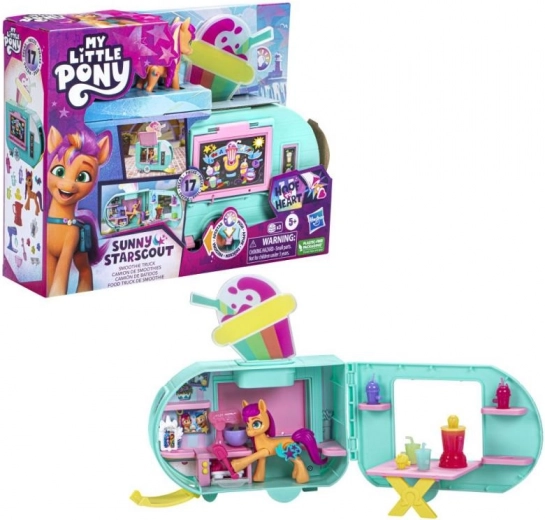 My Little Pony Sunny e camioncino dei frullati