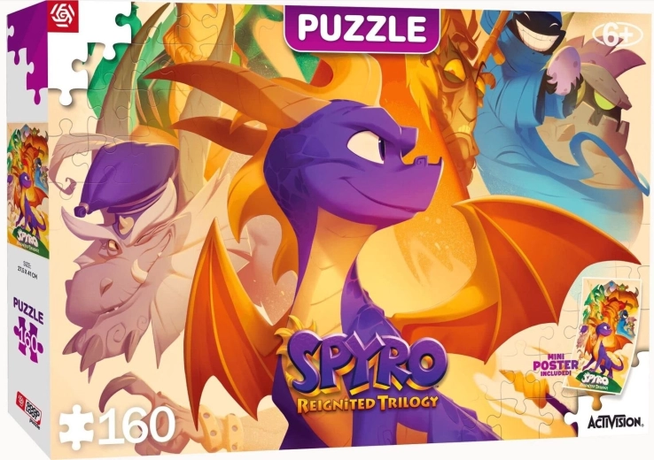 Puzzle Spyro Reignited Trilogy: Eroi 160 pezzi