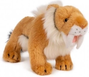 Tigre dai denti a sciabola – peluche