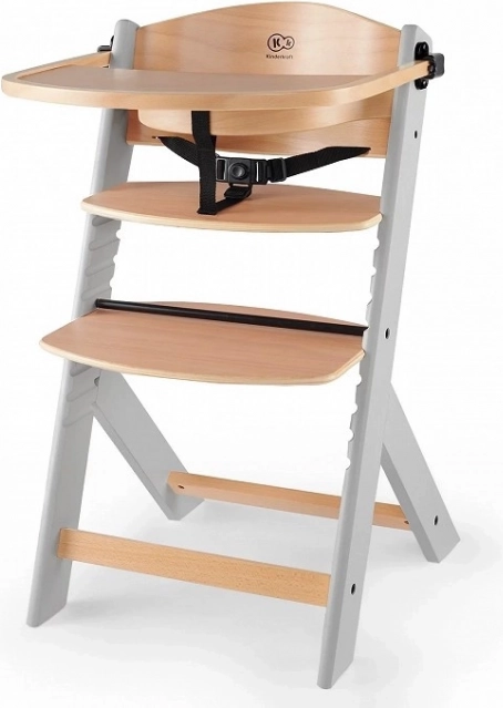Sedia Pappa ENOCK Naturale Grigio