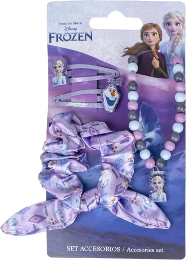 Set di accessori per bambini Disney Frozen – forcine, elastico e collana
