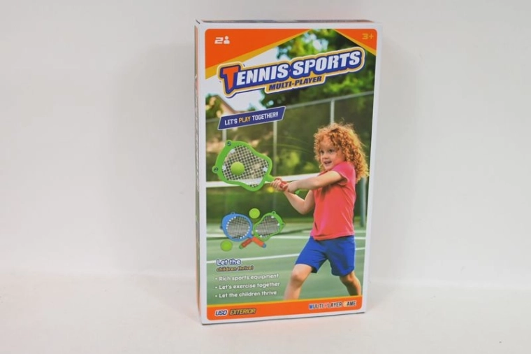 Set di racchette da tennis per bambini a forma di squalo con pallina