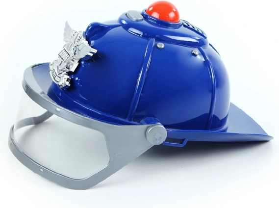 Casco della polizia con suono e luce