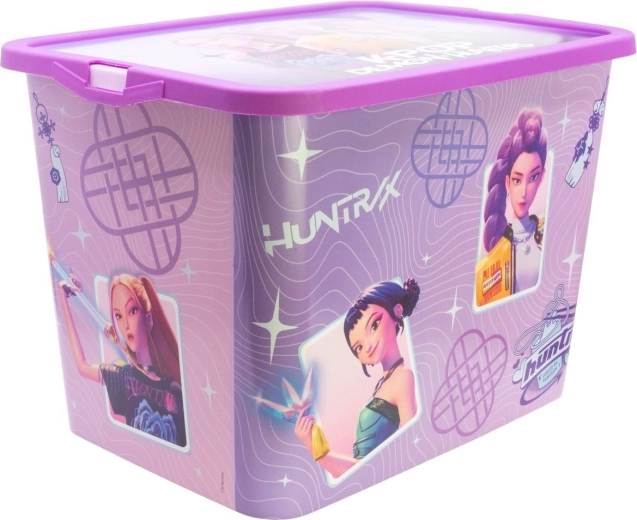 Box contenitore K-pop: Cacciatrici di demoni 23 l viola