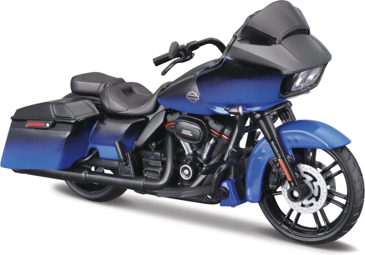 Maisto Harley-Davidson 2018 CVO Road Glide nero-blu 1:18