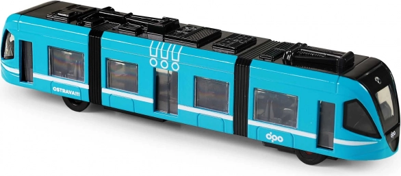 Tram moderno in metallo DPO Ostrava 23 cm
