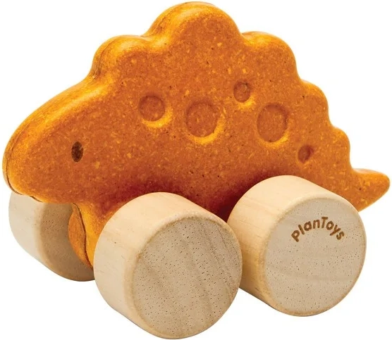 Macchinina dinosauro PlanToys stegosauro - 1 pezzo