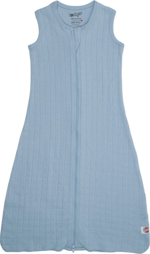 Sacco nanna in cotone Lodger Hopper senza maniche Solid Blue Fogg 86/98