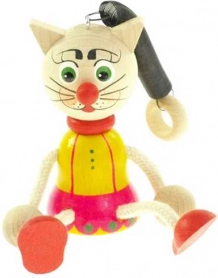 Gatto a molla per bambini