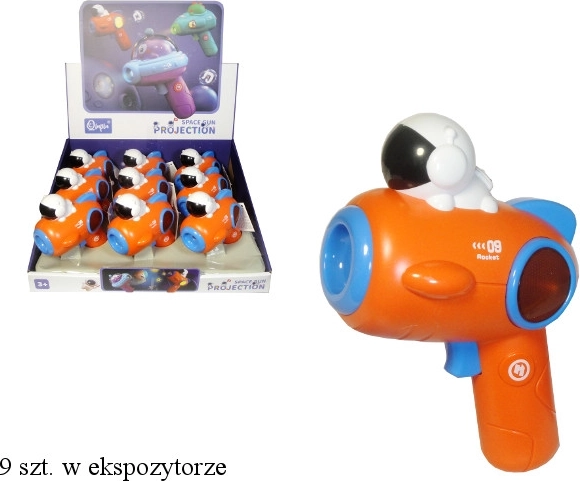 Pistola proiettore per bambini con luci e suoni