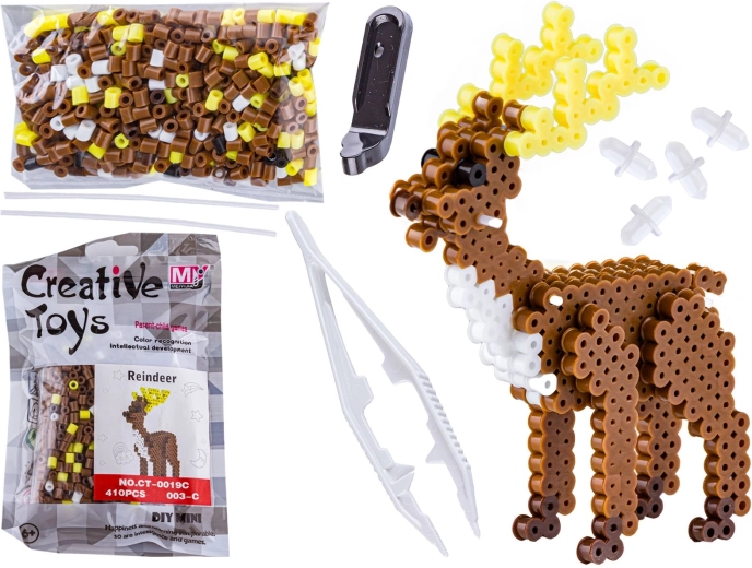 Perline da stirare 3D – cerbiatto in sacchetto