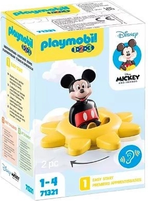 Playmobil 1.2.3 Disney Topolino e sonaglino‑sole