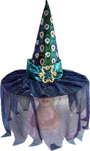 Cappello da strega - 1 pezzo