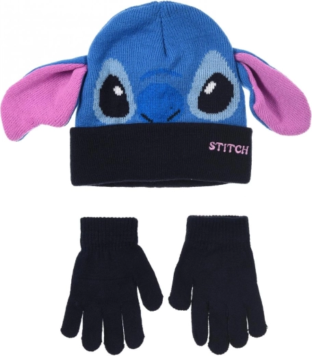 Cappello e guanti per bambini Lilo e Stitch