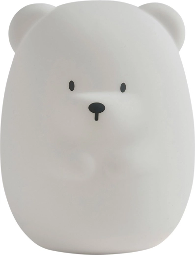 Nattou luce notturna a LED in silicone – orsacchiotto 16 cm