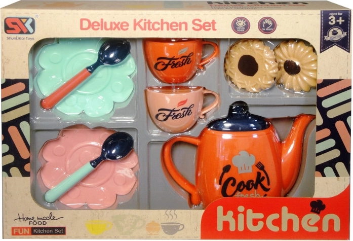 Set da tè per bambini per 2 persone