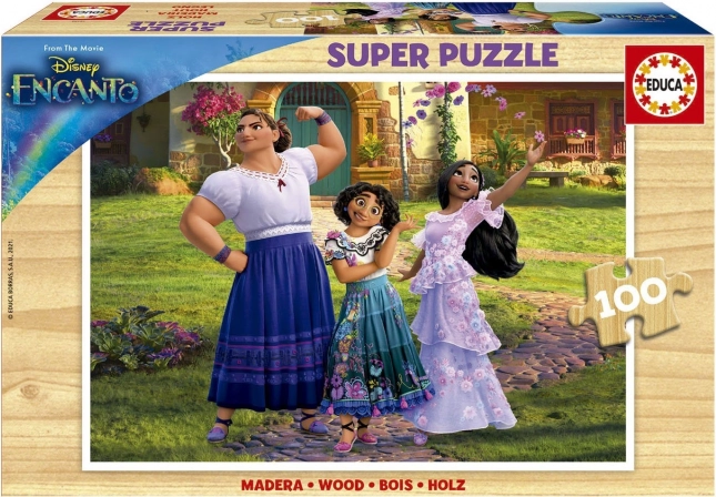 Puzzle in legno ENCANTO 100 pezzi
