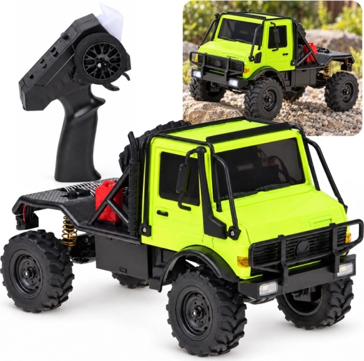 Veicolo fuoristrada radiocomandato MN Model U4000 4WD 1:18 con luci LED
